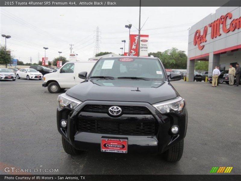 Attitude Black / Black 2015 Toyota 4Runner SR5 Premium 4x4