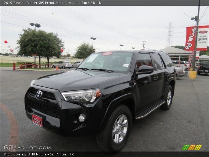Attitude Black / Black 2015 Toyota 4Runner SR5 Premium 4x4
