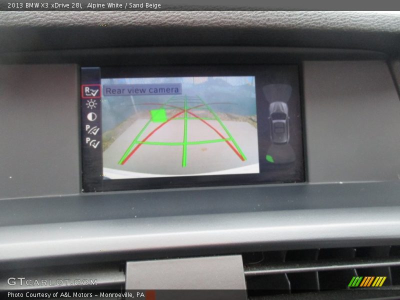 Alpine White / Sand Beige 2013 BMW X3 xDrive 28i