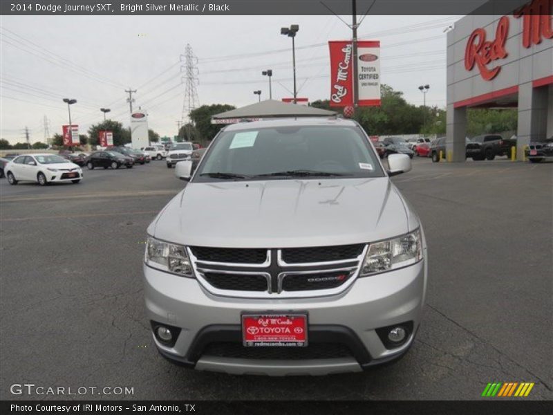 Bright Silver Metallic / Black 2014 Dodge Journey SXT