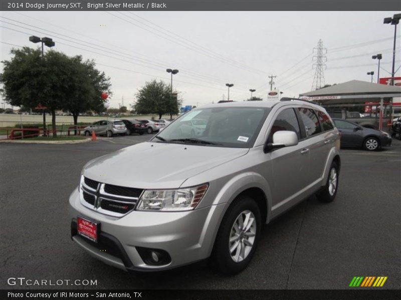 Bright Silver Metallic / Black 2014 Dodge Journey SXT