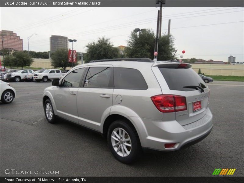 Bright Silver Metallic / Black 2014 Dodge Journey SXT