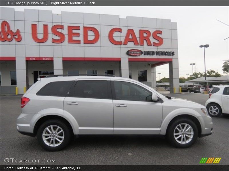 Bright Silver Metallic / Black 2014 Dodge Journey SXT