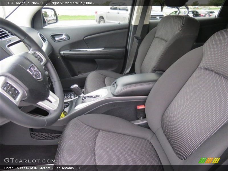 Bright Silver Metallic / Black 2014 Dodge Journey SXT