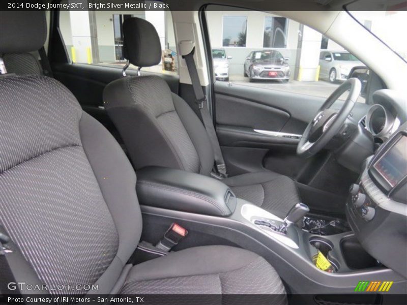Bright Silver Metallic / Black 2014 Dodge Journey SXT