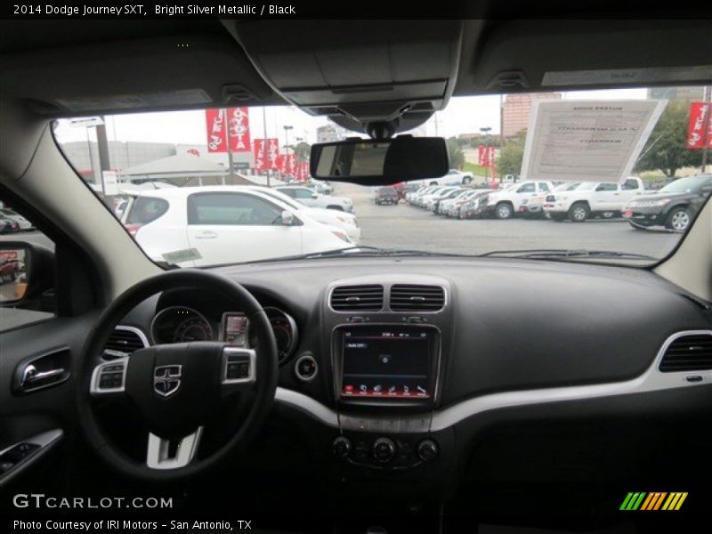 Bright Silver Metallic / Black 2014 Dodge Journey SXT