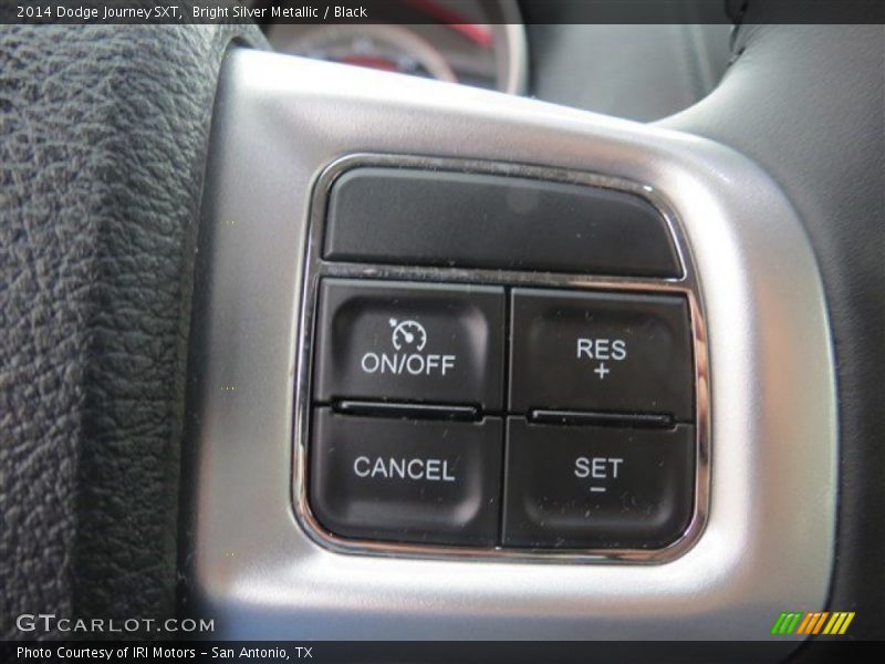 Bright Silver Metallic / Black 2014 Dodge Journey SXT