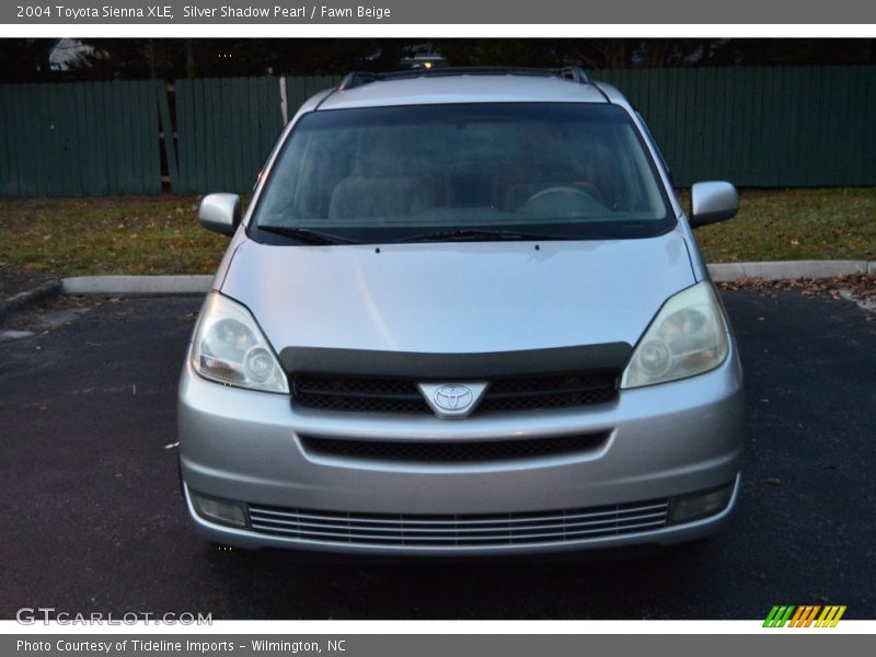 Silver Shadow Pearl / Fawn Beige 2004 Toyota Sienna XLE