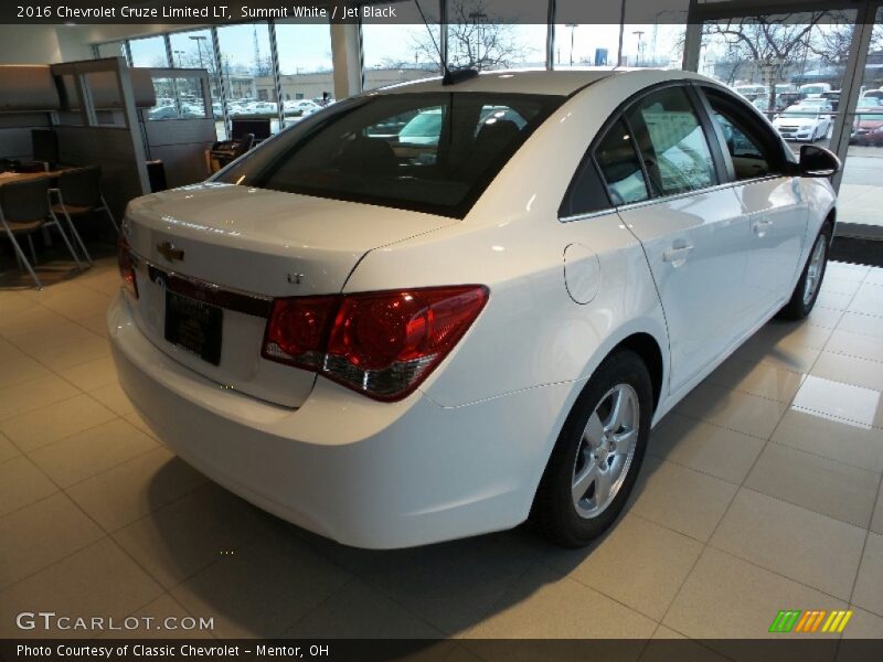 Summit White / Jet Black 2016 Chevrolet Cruze Limited LT