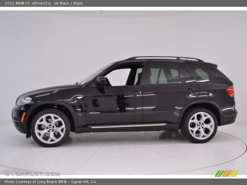 Jet Black / Black 2012 BMW X5 xDrive35d