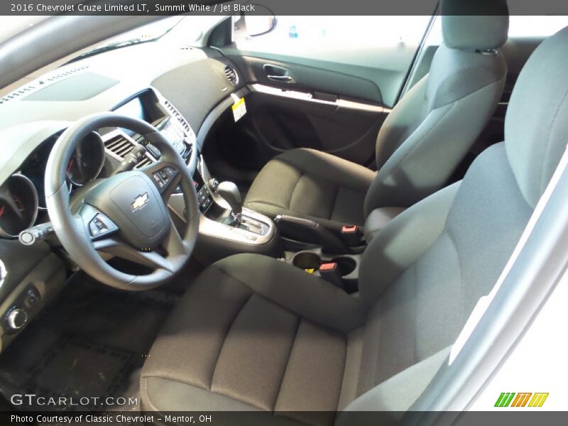 Summit White / Jet Black 2016 Chevrolet Cruze Limited LT
