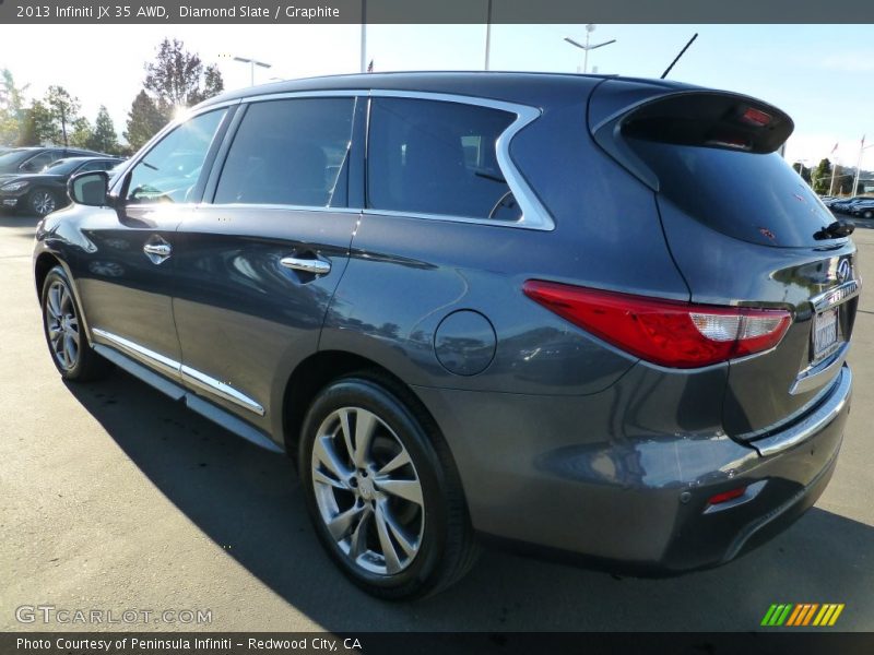 Diamond Slate / Graphite 2013 Infiniti JX 35 AWD