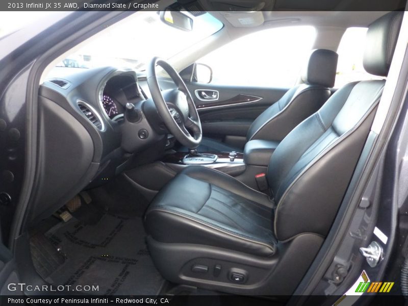 Diamond Slate / Graphite 2013 Infiniti JX 35 AWD