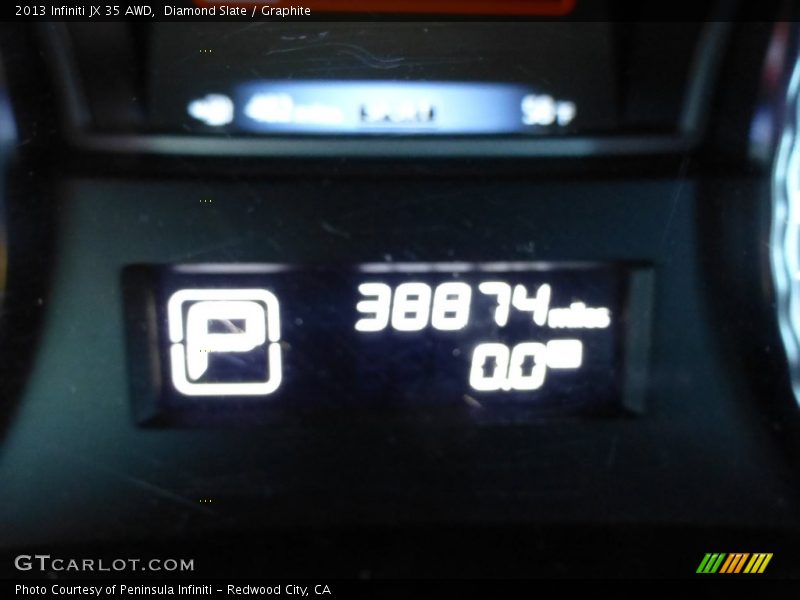 Diamond Slate / Graphite 2013 Infiniti JX 35 AWD