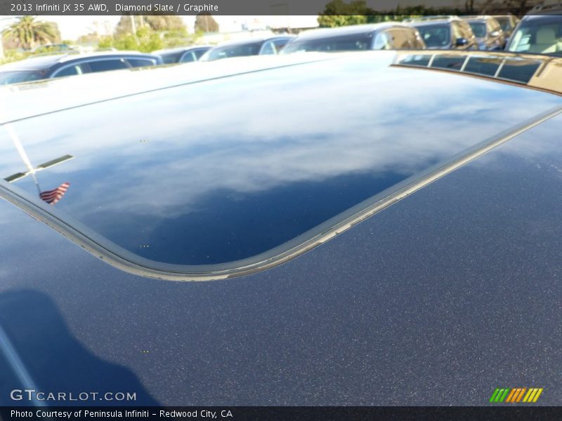 Diamond Slate / Graphite 2013 Infiniti JX 35 AWD