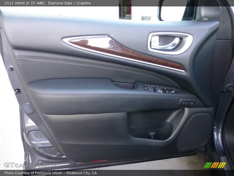 Diamond Slate / Graphite 2013 Infiniti JX 35 AWD