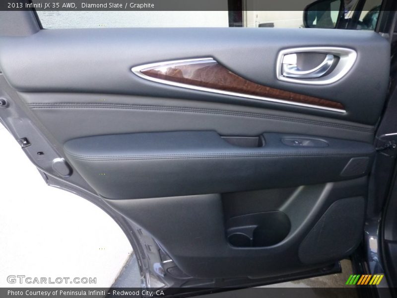 Diamond Slate / Graphite 2013 Infiniti JX 35 AWD