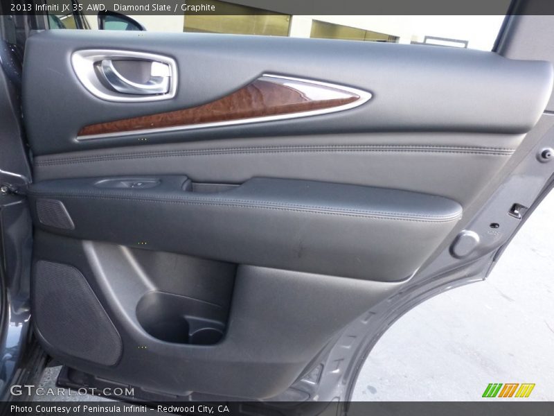 Diamond Slate / Graphite 2013 Infiniti JX 35 AWD