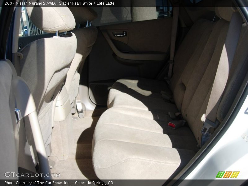 Glacier Pearl White / Cafe Latte 2007 Nissan Murano S AWD