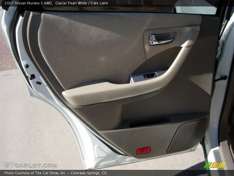 Glacier Pearl White / Cafe Latte 2007 Nissan Murano S AWD