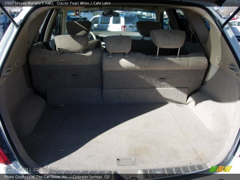 Glacier Pearl White / Cafe Latte 2007 Nissan Murano S AWD