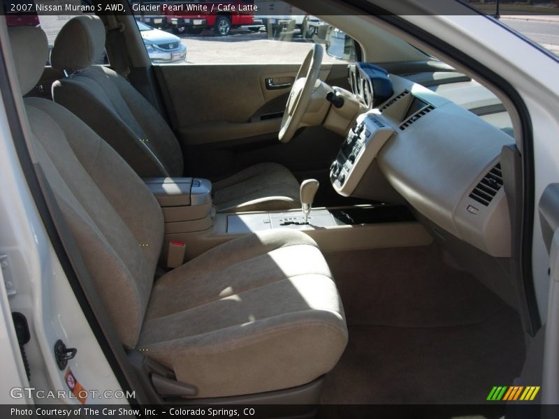 Glacier Pearl White / Cafe Latte 2007 Nissan Murano S AWD