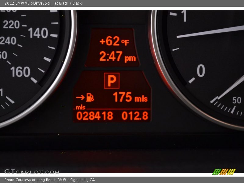 Jet Black / Black 2012 BMW X5 xDrive35d