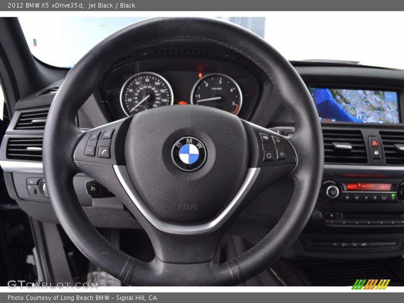 Jet Black / Black 2012 BMW X5 xDrive35d