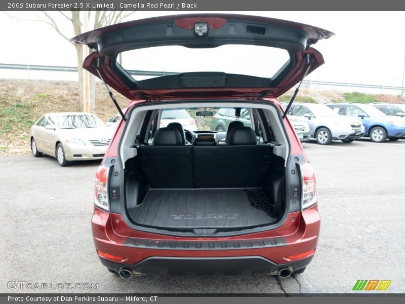 Camellia Red Pearl / Black 2009 Subaru Forester 2.5 X Limited