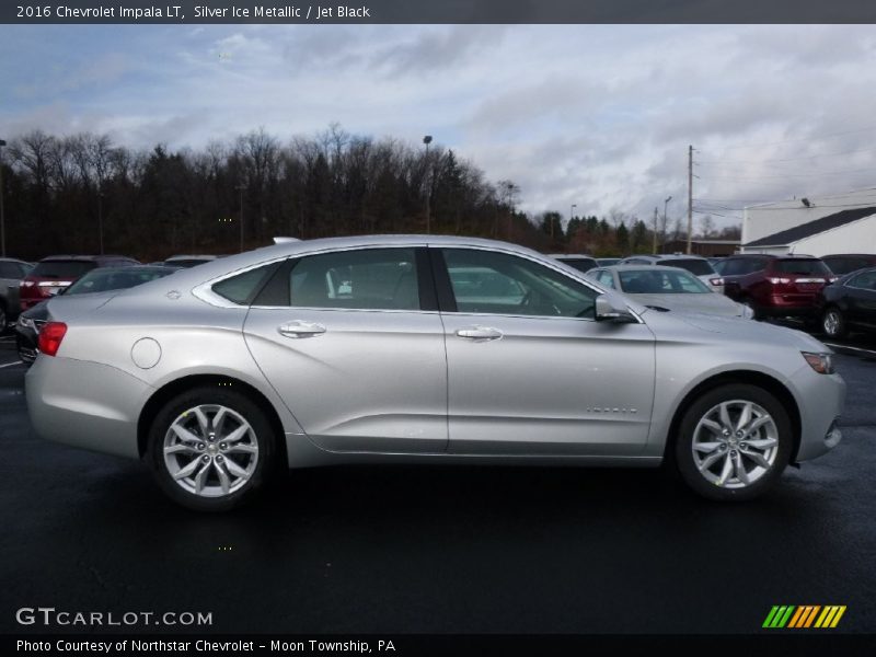Silver Ice Metallic / Jet Black 2016 Chevrolet Impala LT