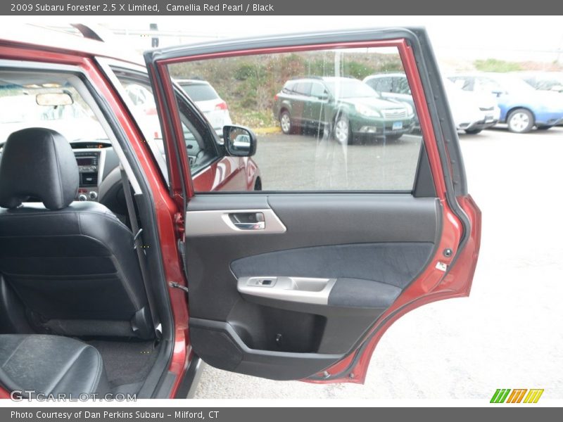 Camellia Red Pearl / Black 2009 Subaru Forester 2.5 X Limited