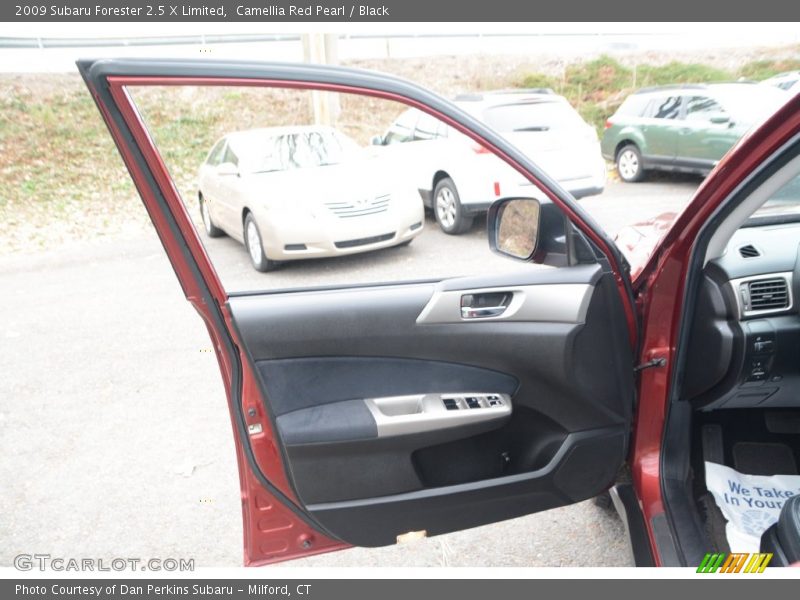 Camellia Red Pearl / Black 2009 Subaru Forester 2.5 X Limited