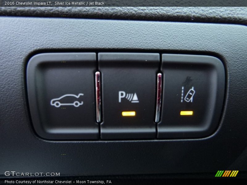 Silver Ice Metallic / Jet Black 2016 Chevrolet Impala LT