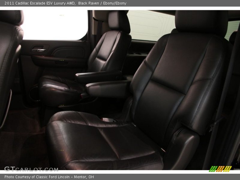 Black Raven / Ebony/Ebony 2011 Cadillac Escalade ESV Luxury AWD