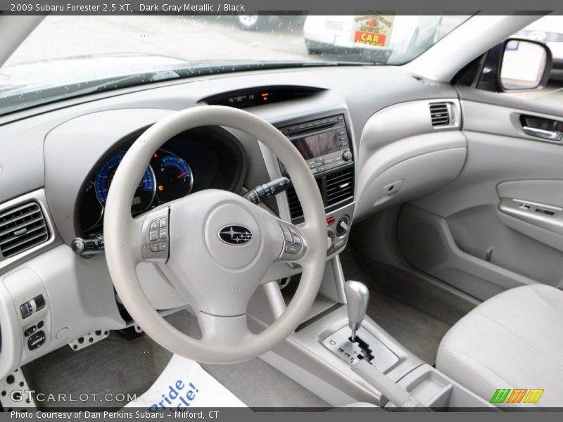 Dark Gray Metallic / Black 2009 Subaru Forester 2.5 XT