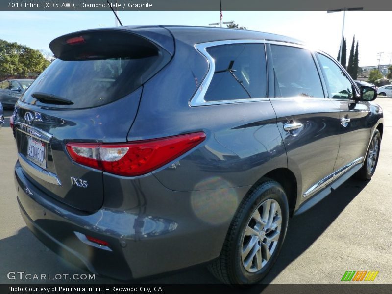 Diamond Slate / Graphite 2013 Infiniti JX 35 AWD