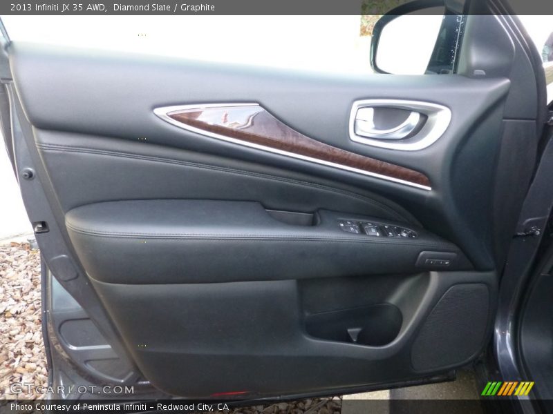 Diamond Slate / Graphite 2013 Infiniti JX 35 AWD