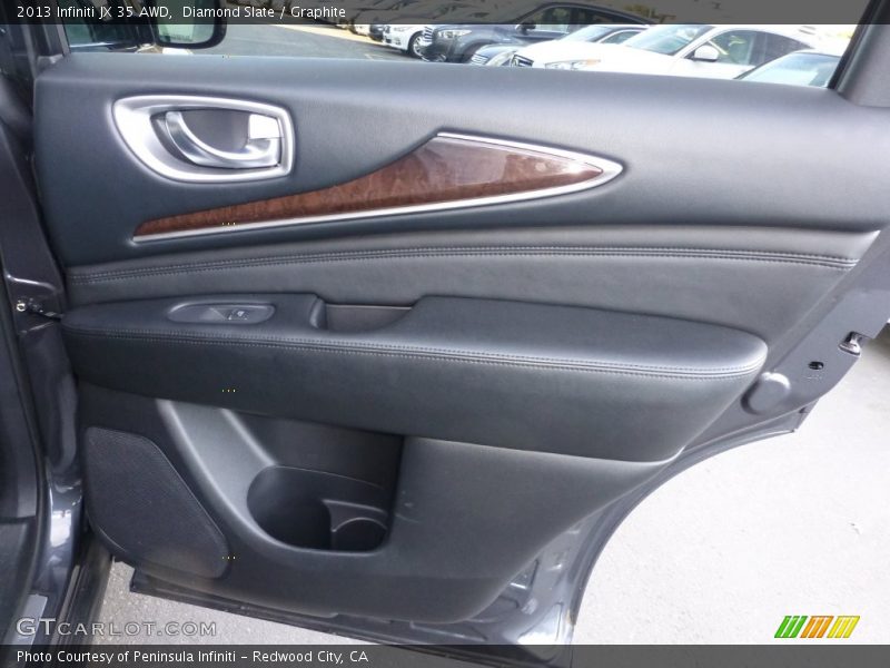 Diamond Slate / Graphite 2013 Infiniti JX 35 AWD