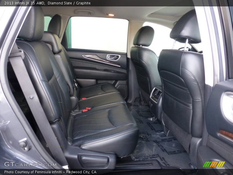 Diamond Slate / Graphite 2013 Infiniti JX 35 AWD