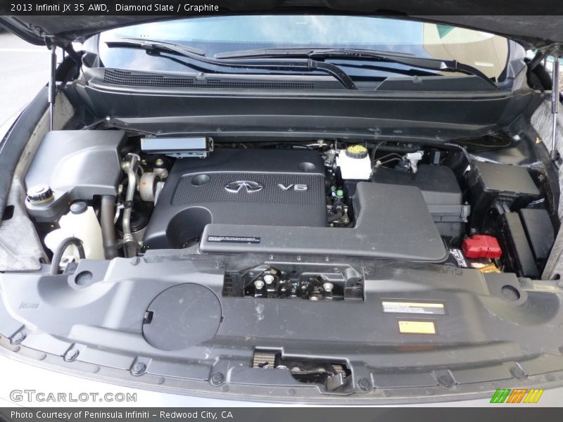 Diamond Slate / Graphite 2013 Infiniti JX 35 AWD