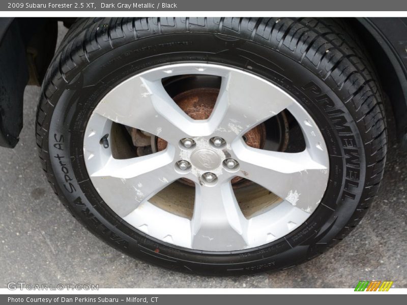 Dark Gray Metallic / Black 2009 Subaru Forester 2.5 XT