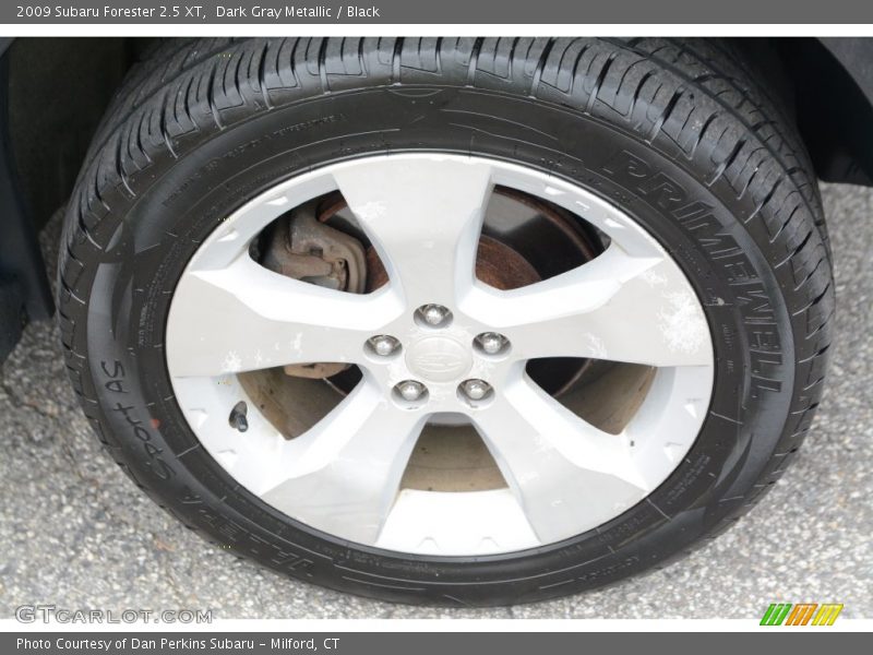 Dark Gray Metallic / Black 2009 Subaru Forester 2.5 XT