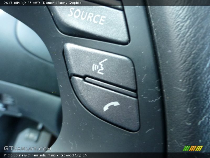 Diamond Slate / Graphite 2013 Infiniti JX 35 AWD