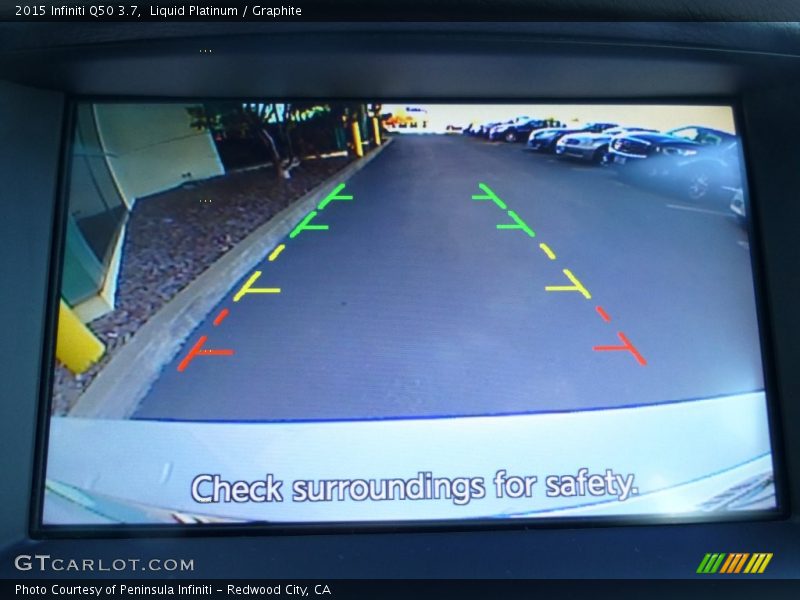 Liquid Platinum / Graphite 2015 Infiniti Q50 3.7