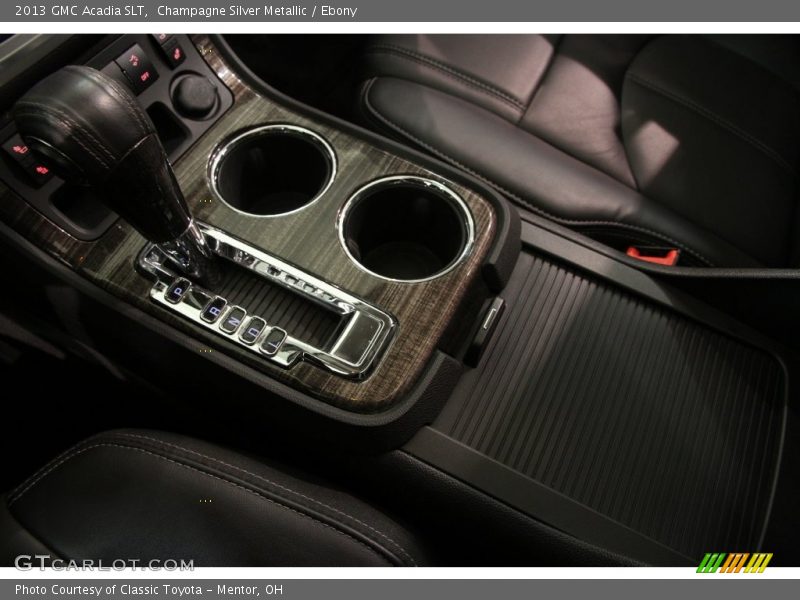 Champagne Silver Metallic / Ebony 2013 GMC Acadia SLT