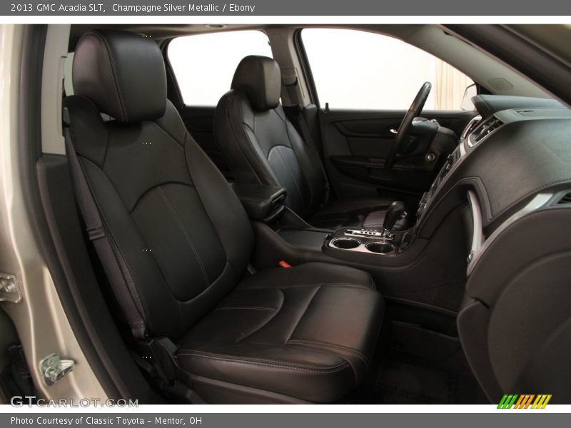 Champagne Silver Metallic / Ebony 2013 GMC Acadia SLT