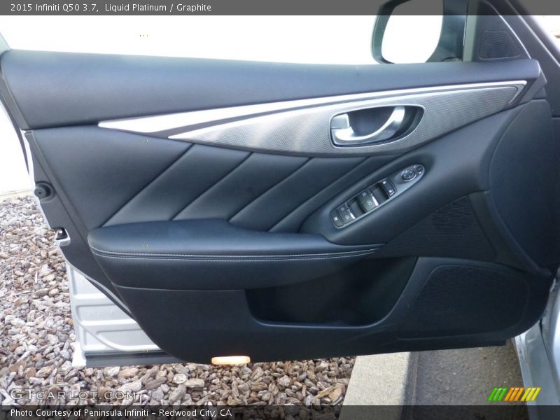 Liquid Platinum / Graphite 2015 Infiniti Q50 3.7