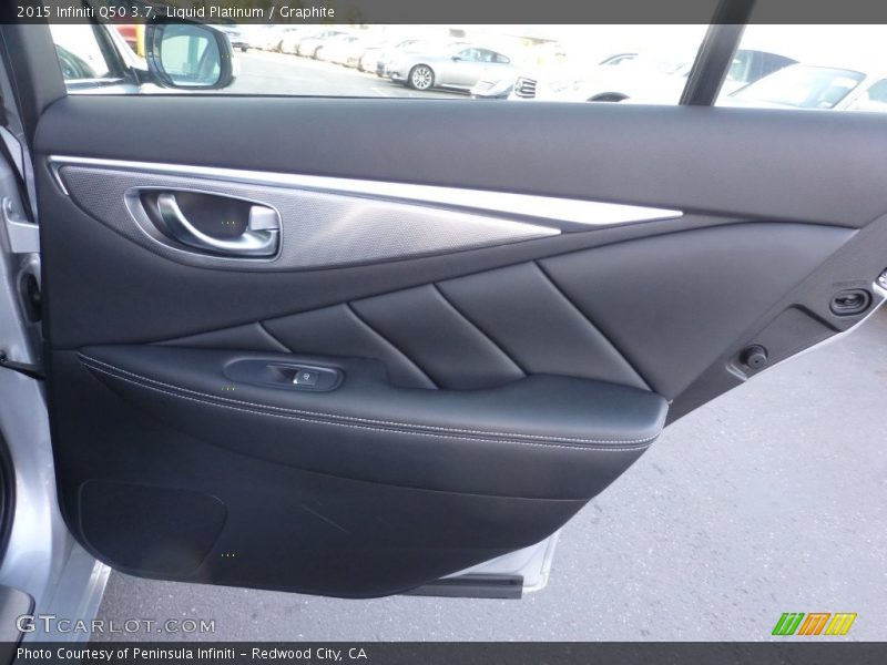 Liquid Platinum / Graphite 2015 Infiniti Q50 3.7