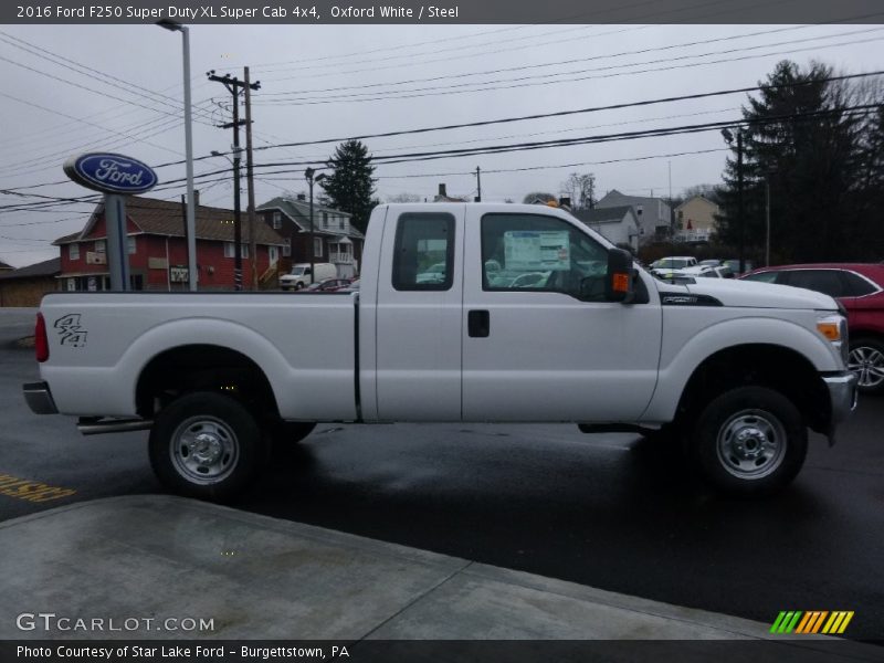 Oxford White / Steel 2016 Ford F250 Super Duty XL Super Cab 4x4