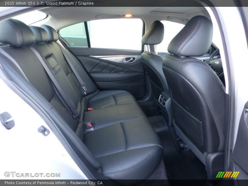 Liquid Platinum / Graphite 2015 Infiniti Q50 3.7